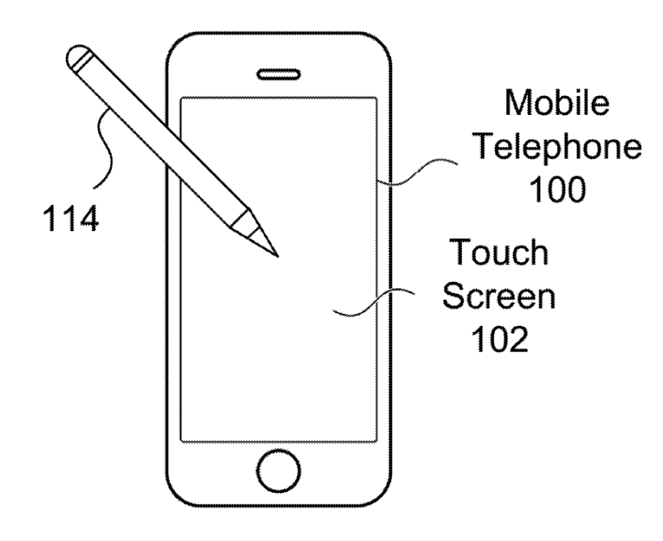 苹果Apple Pencil手写笔新专利获批：支持iPhone交互、无需充电