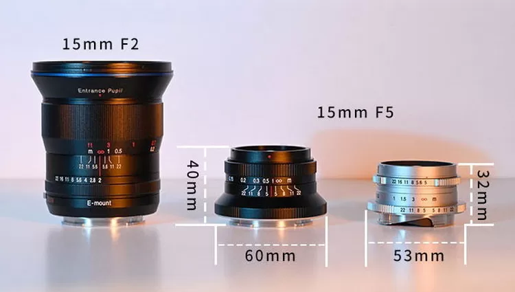 老蛙 FF II 15mm F5.0 全画幅镜头，仅 104g 重，2250 元