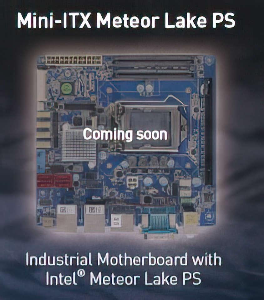 广积科技推出首款嵌入式LGA-1851主板：支持 Meteor Lake-PS CPU