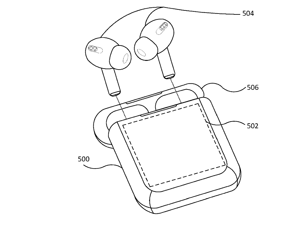 iPod nano附体，苹果带触控屏AirPods专利公示：可控音频、支持旋转手势