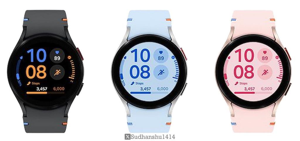 三星Galaxy Watch FE智能手表渲染图曝光：1.2英寸屏幕、30小时续航、Exynos W920芯片