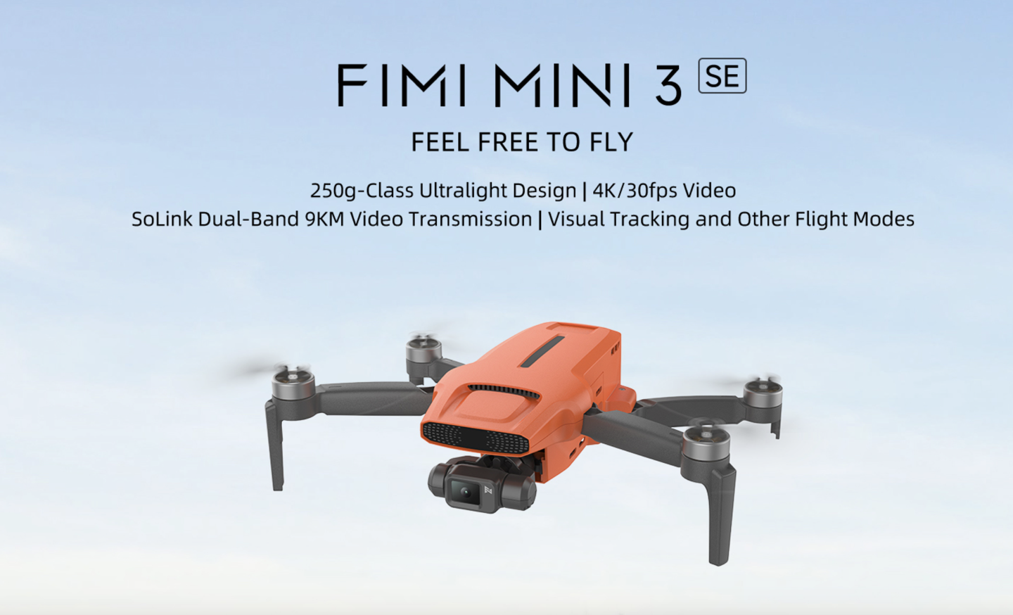 飞米推出FIMI Mini 3 SE无人机：245克重量、29分钟续航，199美元