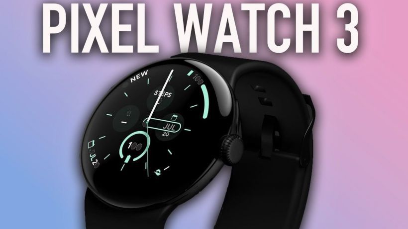 谷歌Pixel Watch 3/XL智能手表曝光：支持UWB、改善续航、更小边框、亮度翻番等