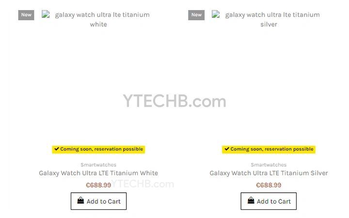 三星Galaxy Watch7/Ultra智能手表、Galaxy Buds3/Pro耳机颜色和售价曝光