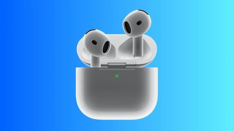 苹果AirPods 4耳机充电盒隐藏电容式按钮，用于配对和恢复出厂设置