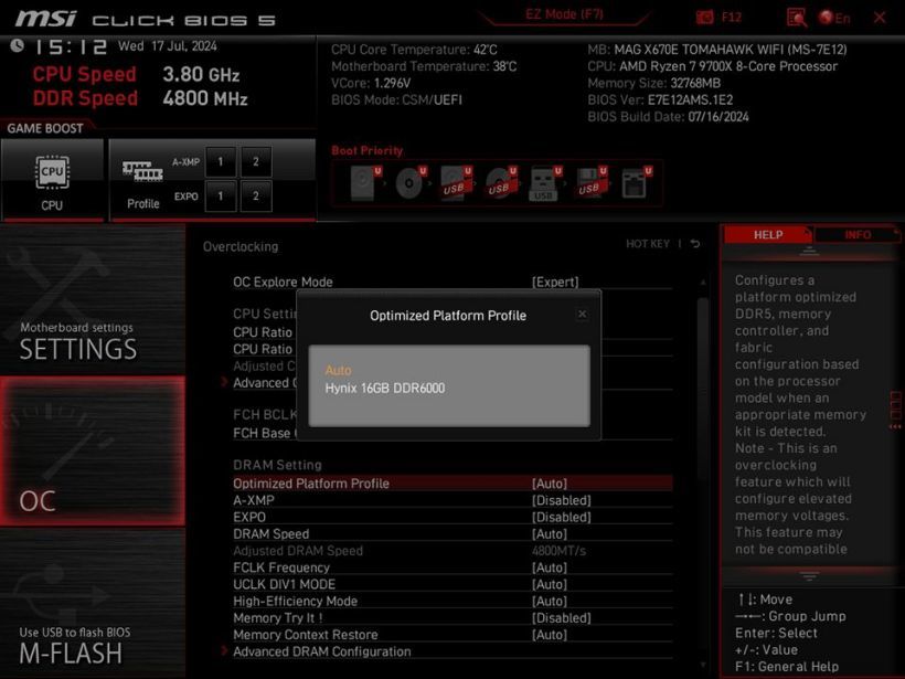 微星发布AM5主板BIOS更新，提高AMD锐龙9000系列处理器游戏性能10%