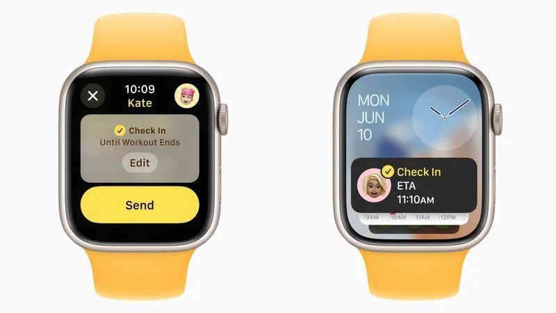 苹果watchOS 11新增Check In“报平安”功能：户外锻炼超时未归自动通知家人