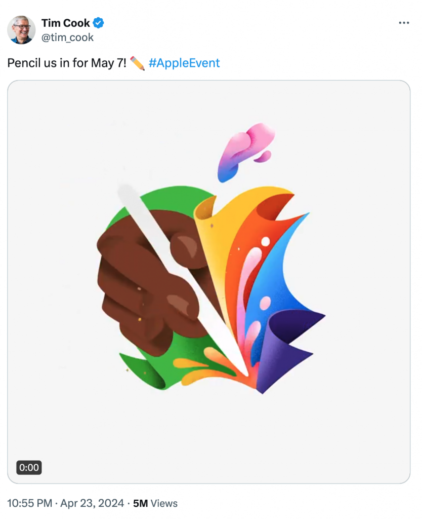 苹果5月发布会超全爆料：首款AI硬件，小尺寸或缺货，iPad配件大更新